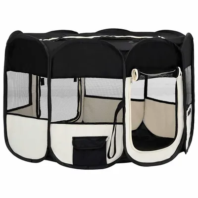 vidaXL parc pour chiens Polyester