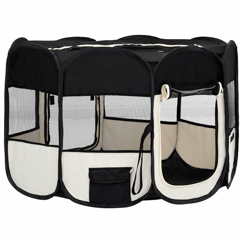 vidaXL parc pour chiens Polyester