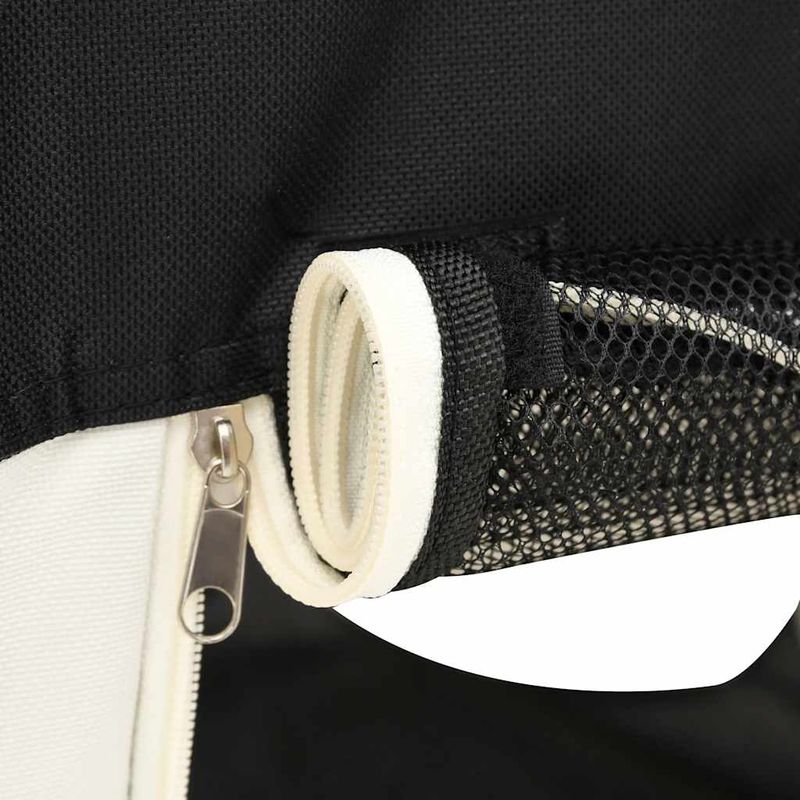 vidaXL parc pour chiens Polyester