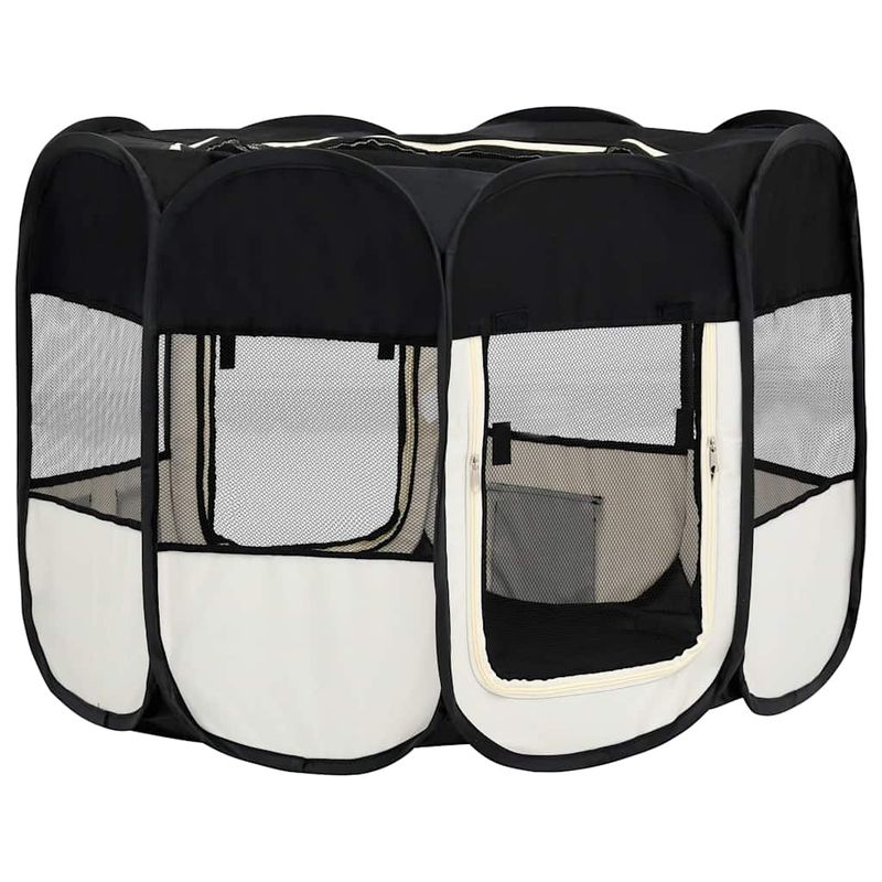 vidaXL parc pour chiens Polyester