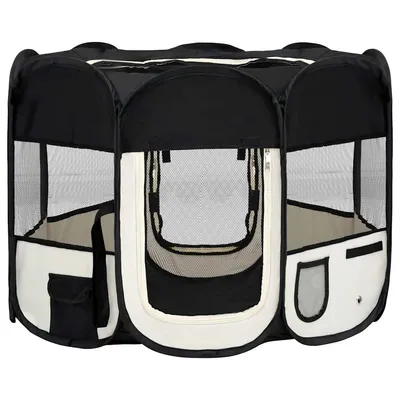 vidaXL parc pour chiens Polyester
