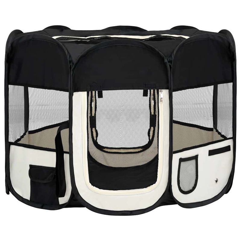 vidaXL parc pour chiens Polyester