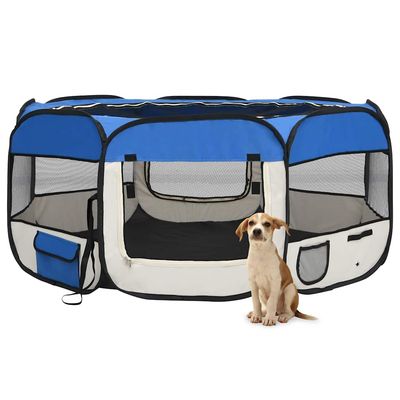 vidaXL parc pour chiens Polyester