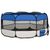 vidaXL parc pour chiens Polyester