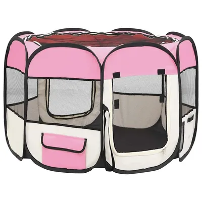vidaXL parc pour chiens Polyester