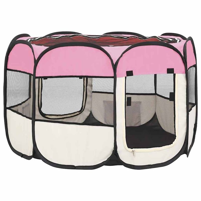 vidaXL parc pour chiens Polyester