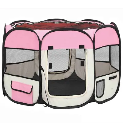 vidaXL parc pour chiens Polyester