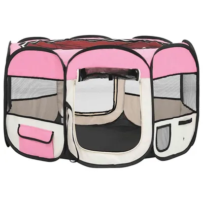 vidaXL parc pour chiens Polyester