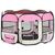 vidaXL parc pour chiens Polyester