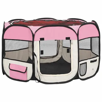 vidaXL parc pour chiens Polyester