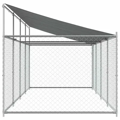 vidaXL cage pour chien Acier