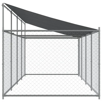vidaXL cage pour chien Acier