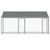 vidaXL cage pour chien Acier