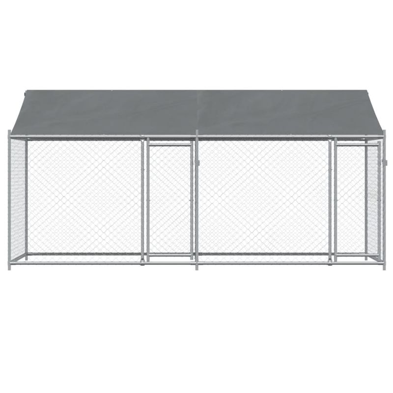 vidaXL cage pour chien Acier