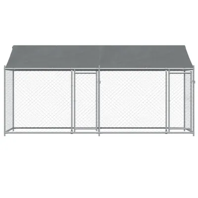 vidaXL cage pour chien Acier