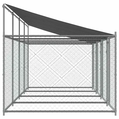 vidaXL cage pour chien Acier
