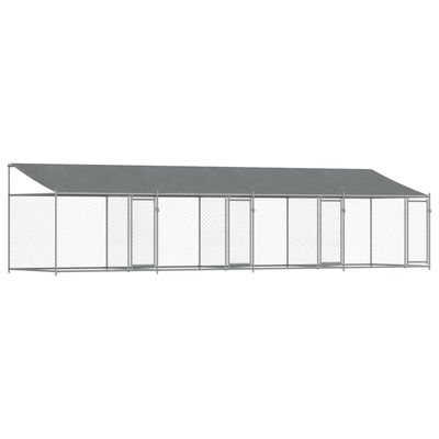 vidaXL cage pour chien Acier