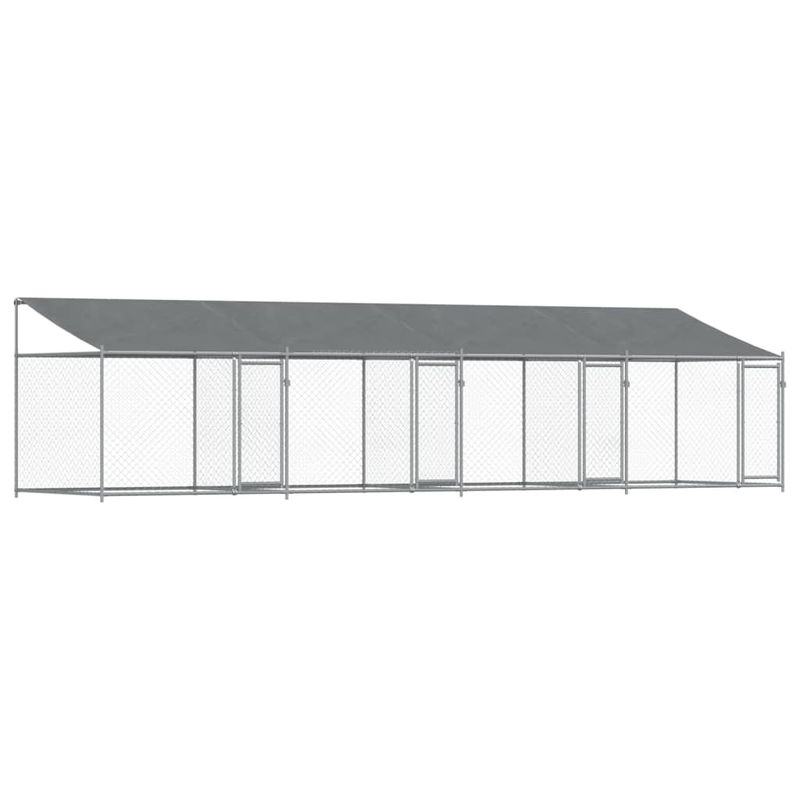 vidaXL cage pour chien Acier