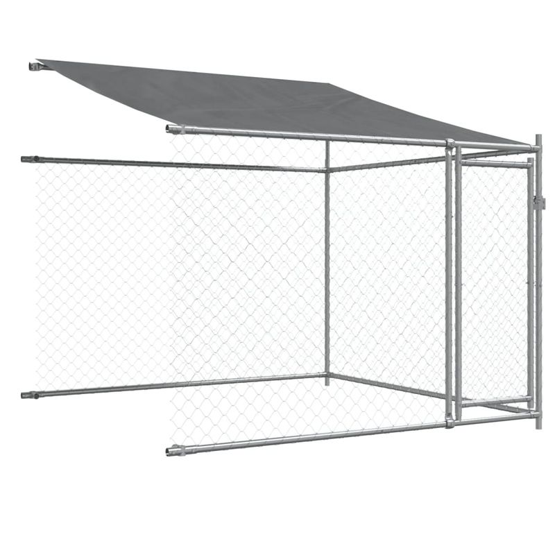 vidaXL cage pour chien Acier