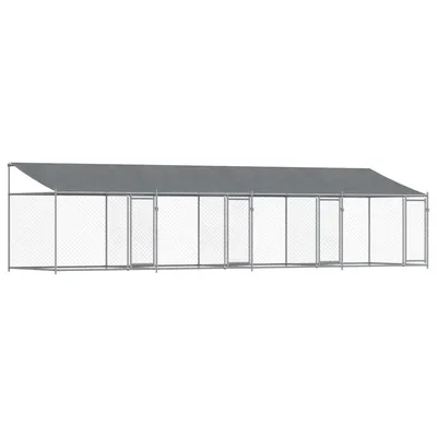 vidaXL cage pour chien Acier