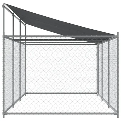 vidaXL cage pour chien Acier
