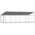 vidaXL cage pour chien Acier