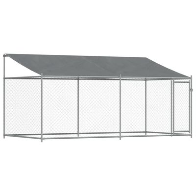 vidaXL cage pour chien Acier