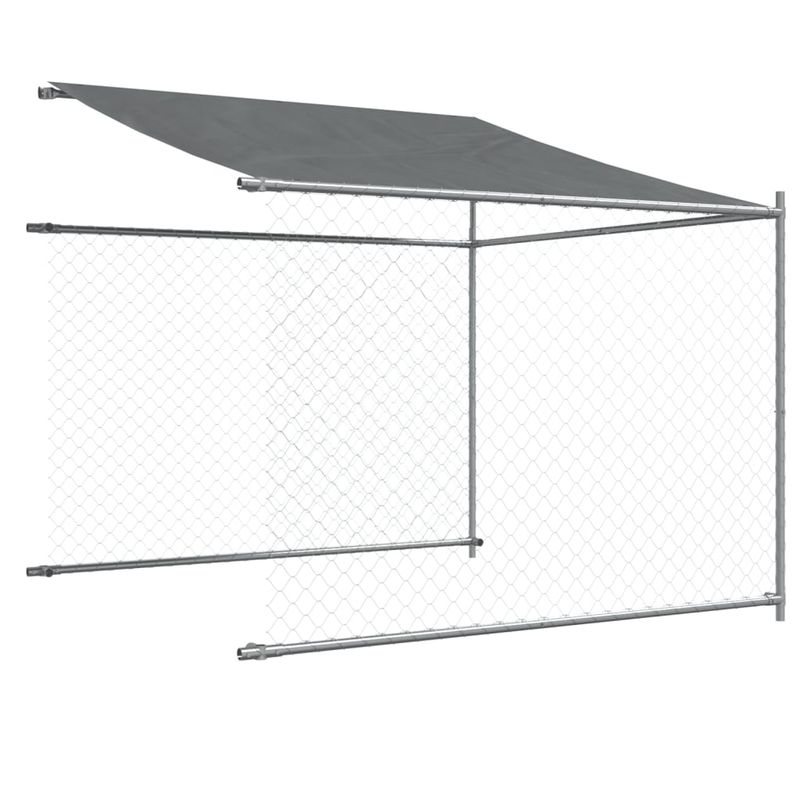 vidaXL cage pour chien Acier