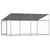 vidaXL cage pour chien Acier