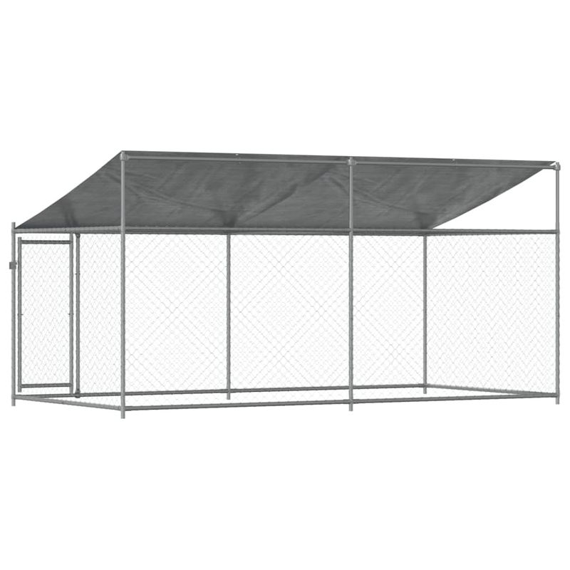 vidaXL cage pour chien Acier