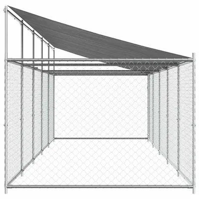 vidaXL cage pour chien Acier