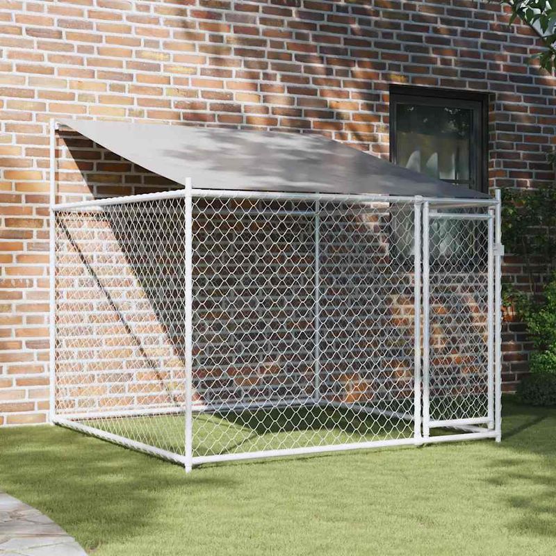 vidaXL cage pour chien Acier