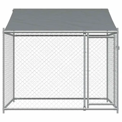 vidaXL cage pour chien Acier