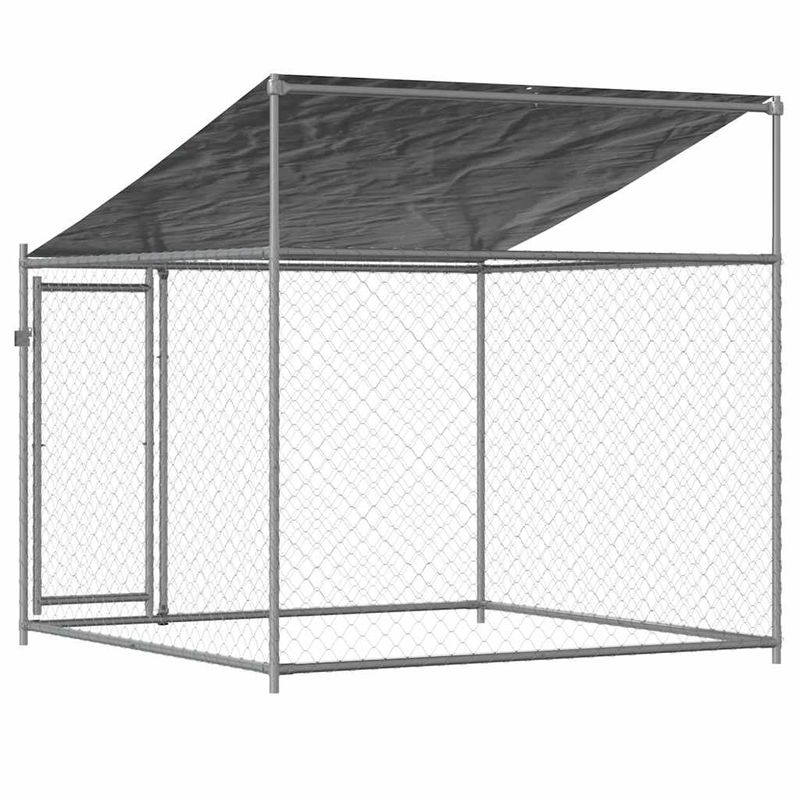 vidaXL cage pour chien Acier