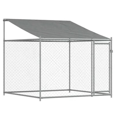 vidaXL cage pour chien Acier
