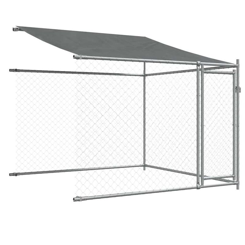 vidaXL cage pour chien Acier