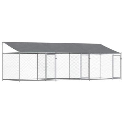 vidaXL cage pour chien Acier