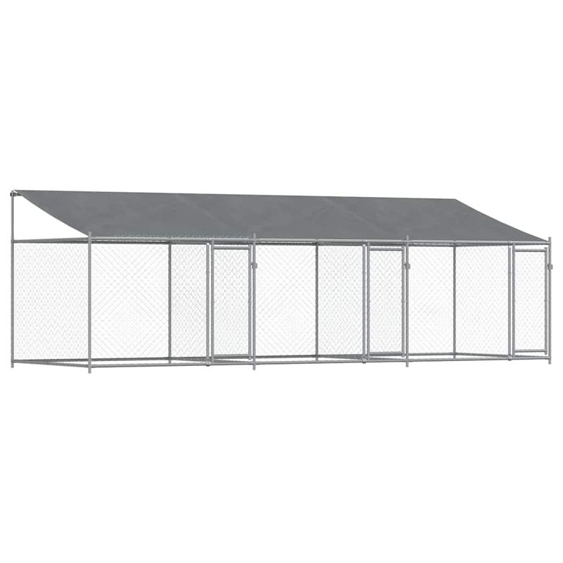 vidaXL cage pour chien Acier