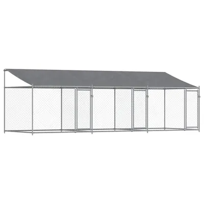 vidaXL cage pour chien Acier