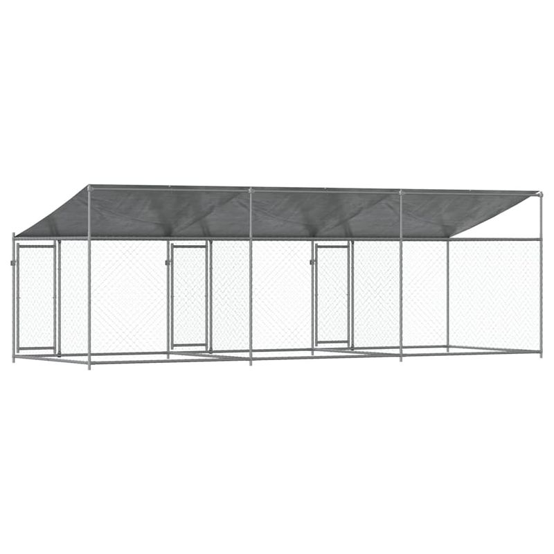 vidaXL cage pour chien Acier