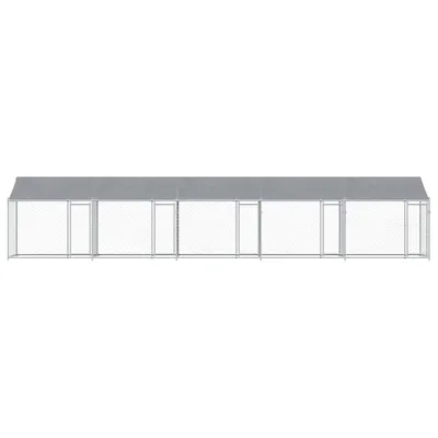 vidaXL cage pour chien Acier