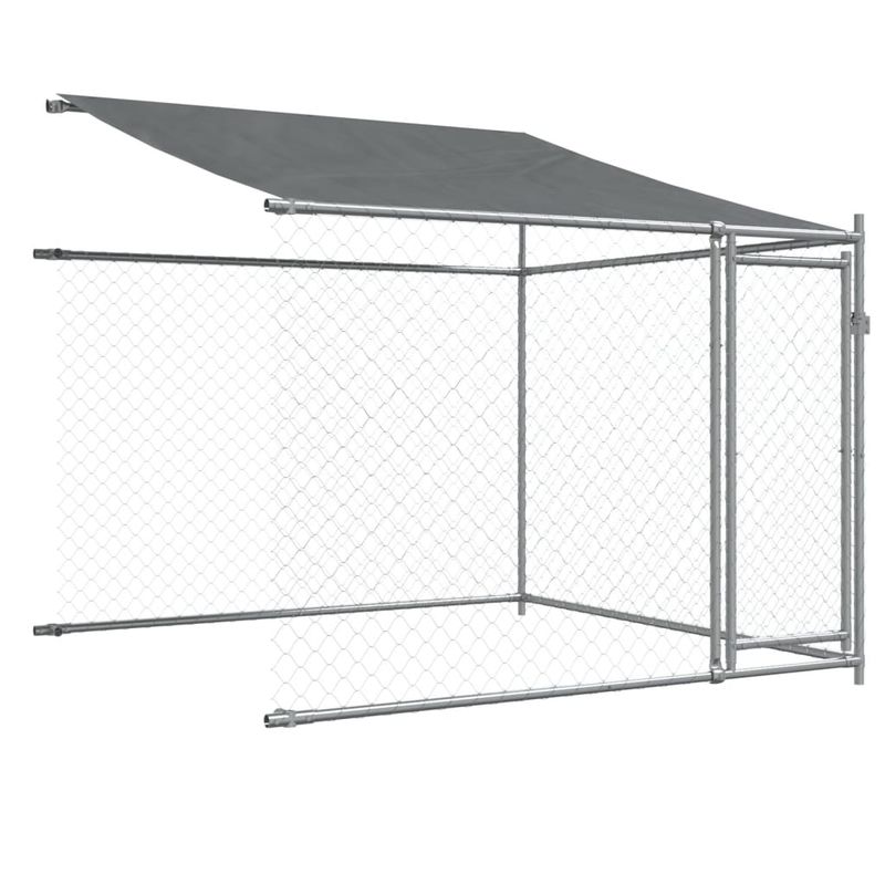 vidaXL cage pour chien Acier