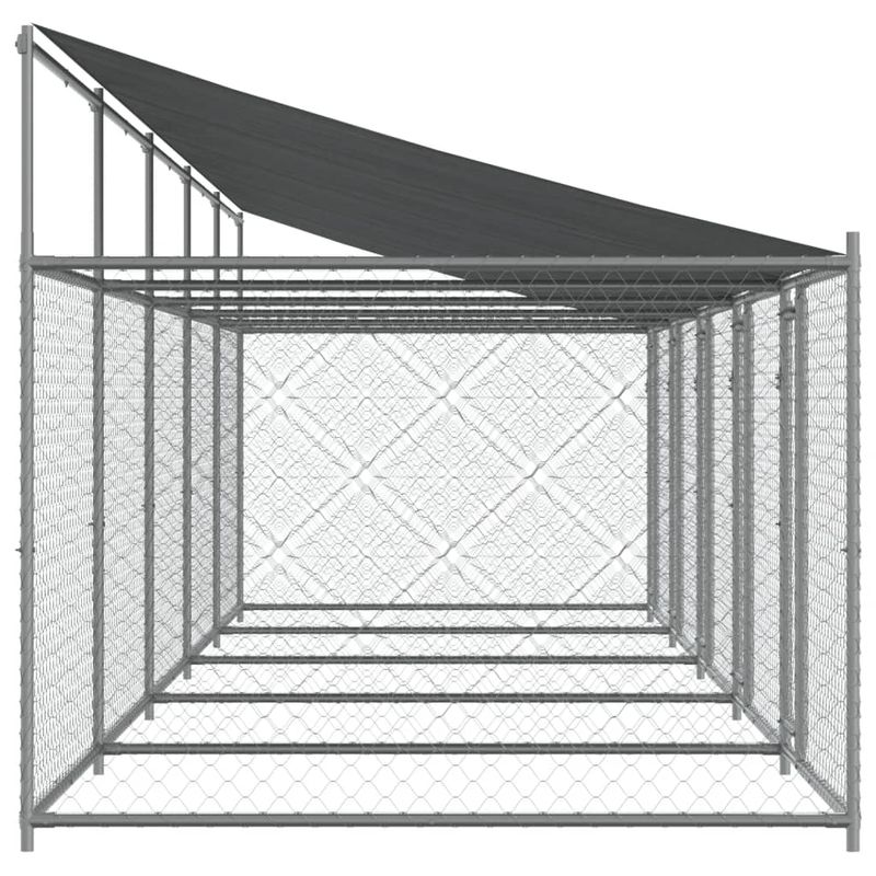 vidaXL cage pour chien Acier