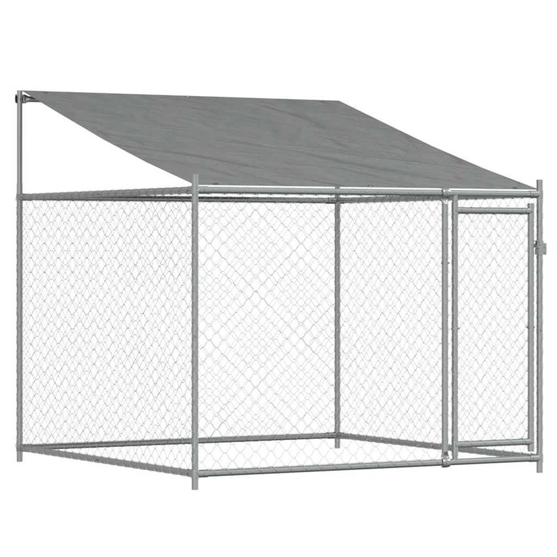 vidaXL cage pour chien Acier