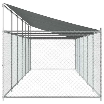 vidaXL cage pour chien Acier