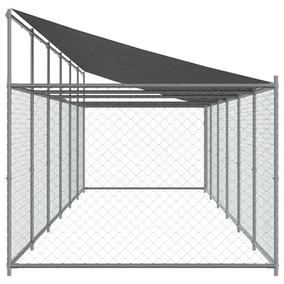 vidaXL cage pour chien Acier