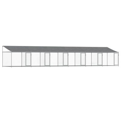 vidaXL cage pour chien Acier