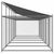 vidaXL cage pour chien Acier