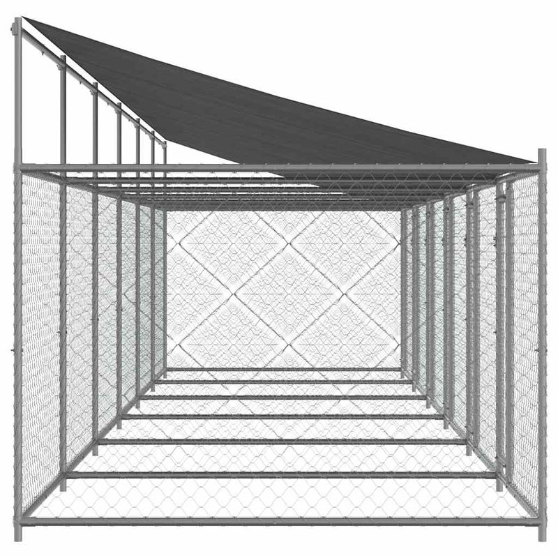 vidaXL cage pour chien Acier