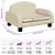 vidaXL lit pour chien Cuir artificiel